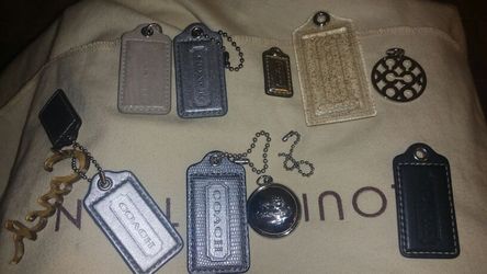 Coach purse hang tags