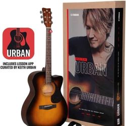 Yamaha Keith Urban acoustic guitar, new in its case, never used