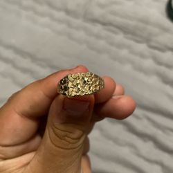 10. Karat Gold Ring.