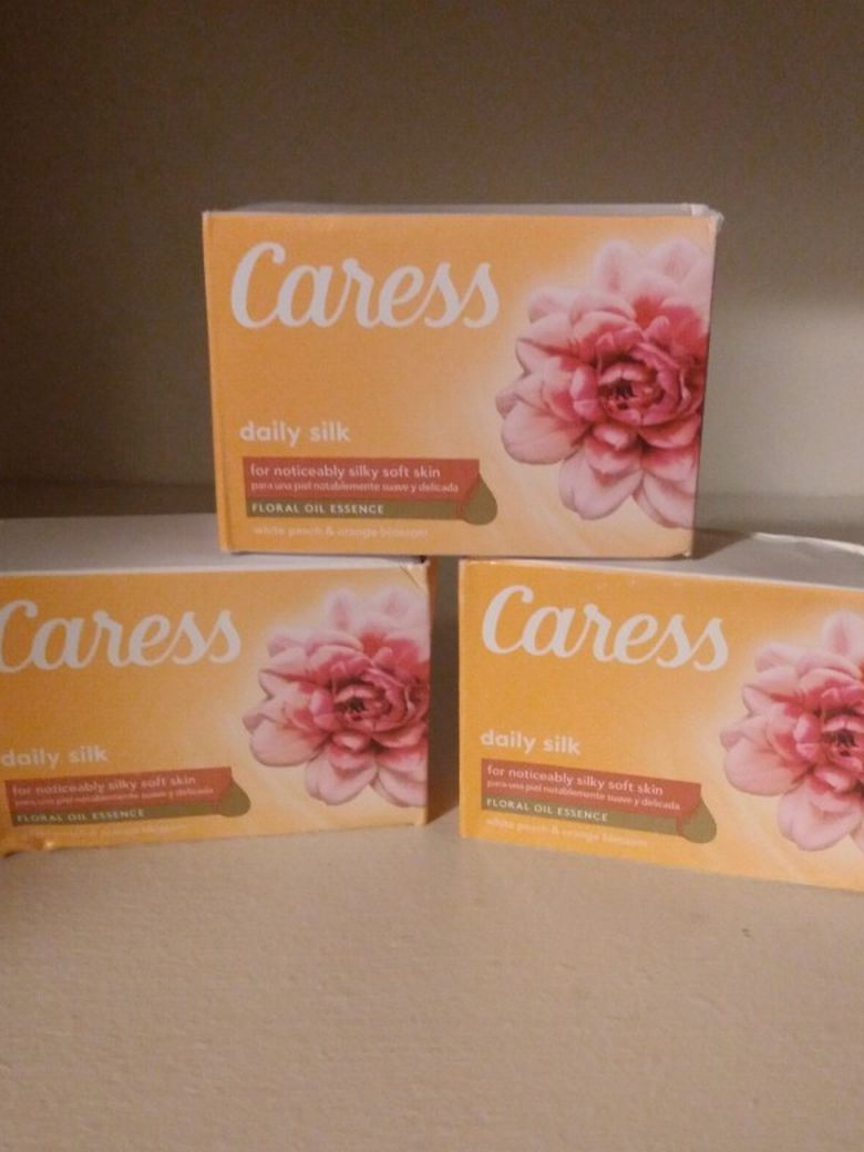 Caress Daily Silk Bar Soap 3 Pack