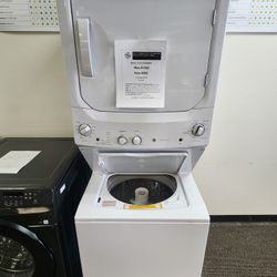 3.8 cu. ft. Washer 5.9 cu. ft. Long Vent Electric Dryer Combo in White