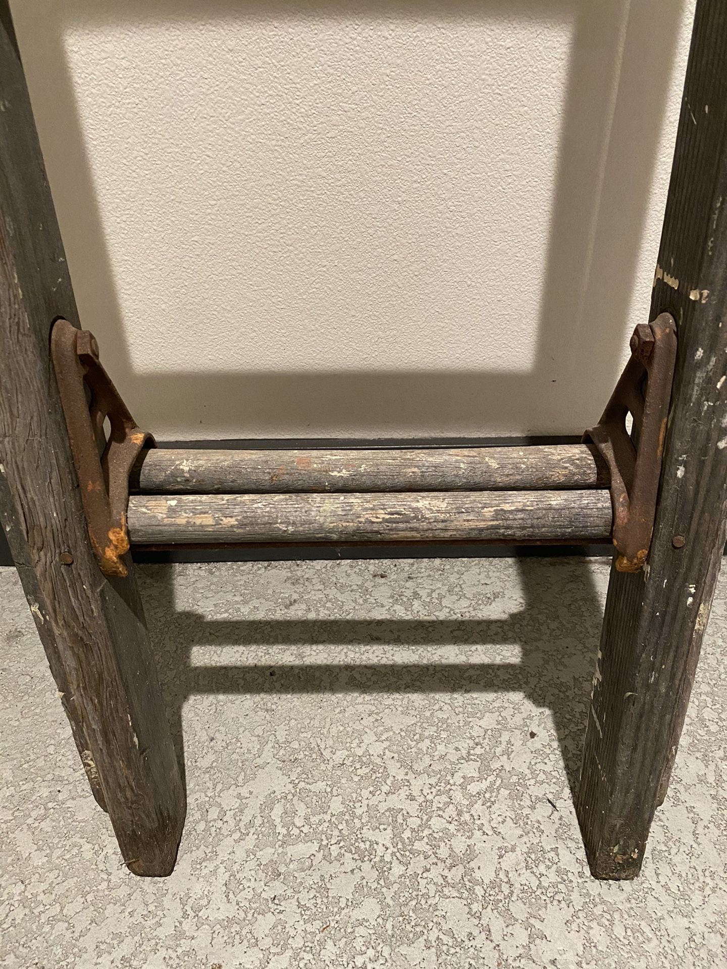 Antique Wooden Ladder from 1917