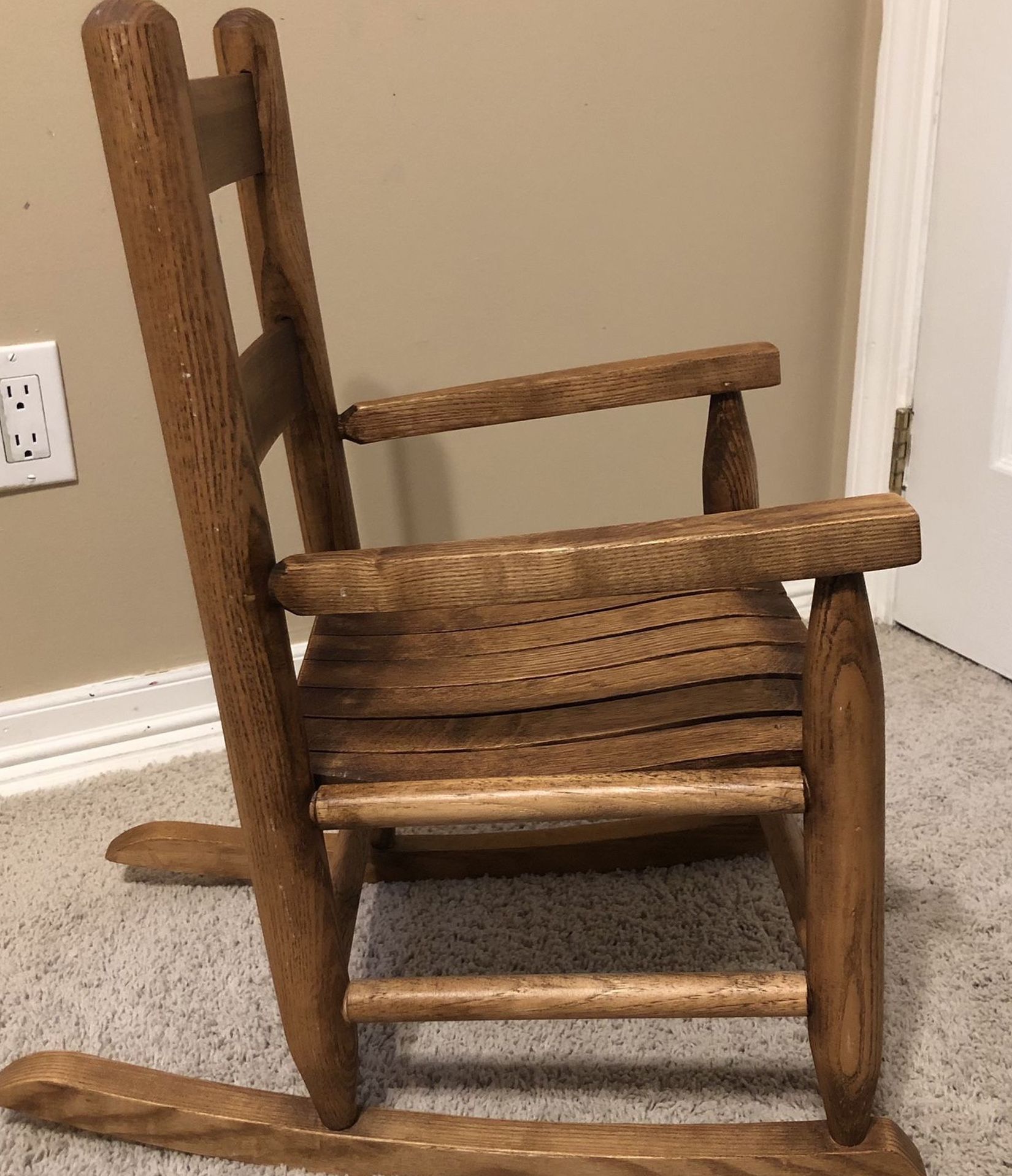 Wooden Youth Rocking Chair