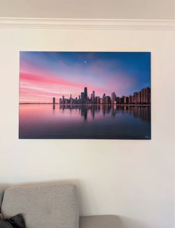 BIG Wall Décor Chicago Skyline ArtFab