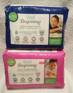 Well Beginnings Girls or Boys Sleep Pants