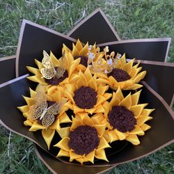 Eternal Sunflower Bouquet 