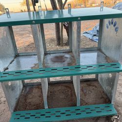 Nesting box 6 compartment