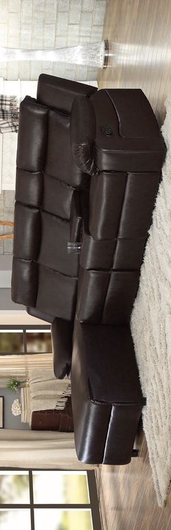 Dalal Push Back Reclining LAF Sofa Chaise