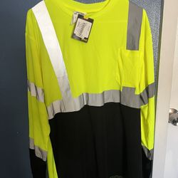 Reflective Safety Shirt Men’s XL NWT