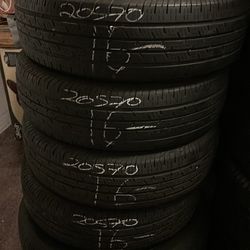 Set of 205/70/16Continental