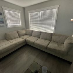 2 Piece Couch (L Sectional)
