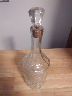 Vintage prohibition bottle decanter MAKE ME A REASONABLE OFFER