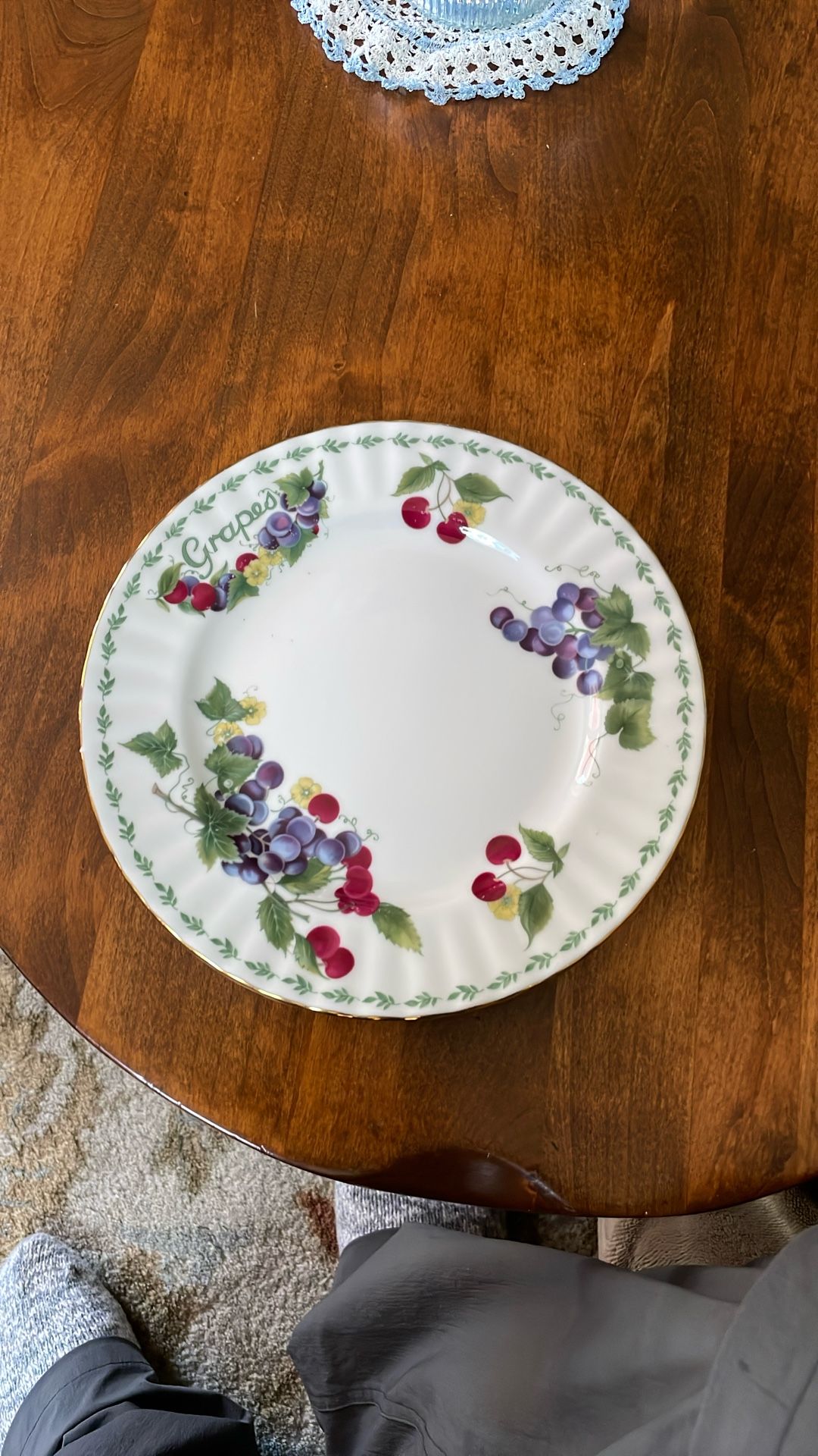 Royal Albert Grapes Plate