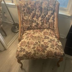 Vintage Channelback Arm Chair