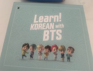 Learn korean with BTS booklets