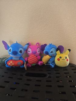 $10 Set Of 3 Plushes And Squishmallow