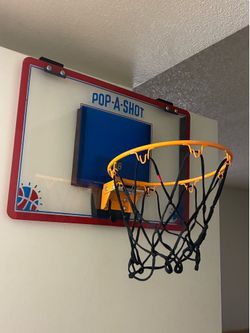 Mini Indoor Basketball Hoop over the door