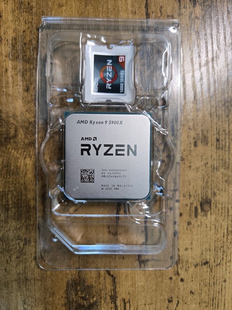 AMD Ryzen 9 5900X Desktop Processor (4.8GHz, 12 Cores, Socket AM4) Box -...