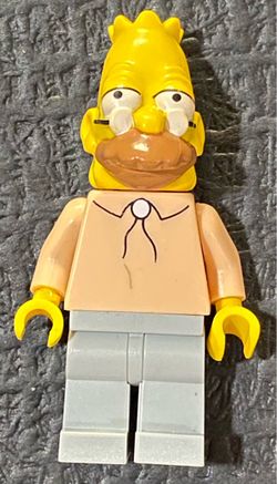 **LEGO Minifigures: The Simpsons — Grandpa Simpson (Abe) | Adult Collector Owned**