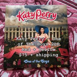 Katy Perry One of The Boys Vinyl 