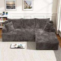 ❤️‍🔥 L-Shape Sectional Sofa