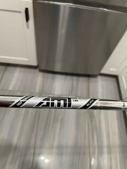 AMT True Temper Black S300 Steel Shaft, approx 35.25”, 0.370” Tip