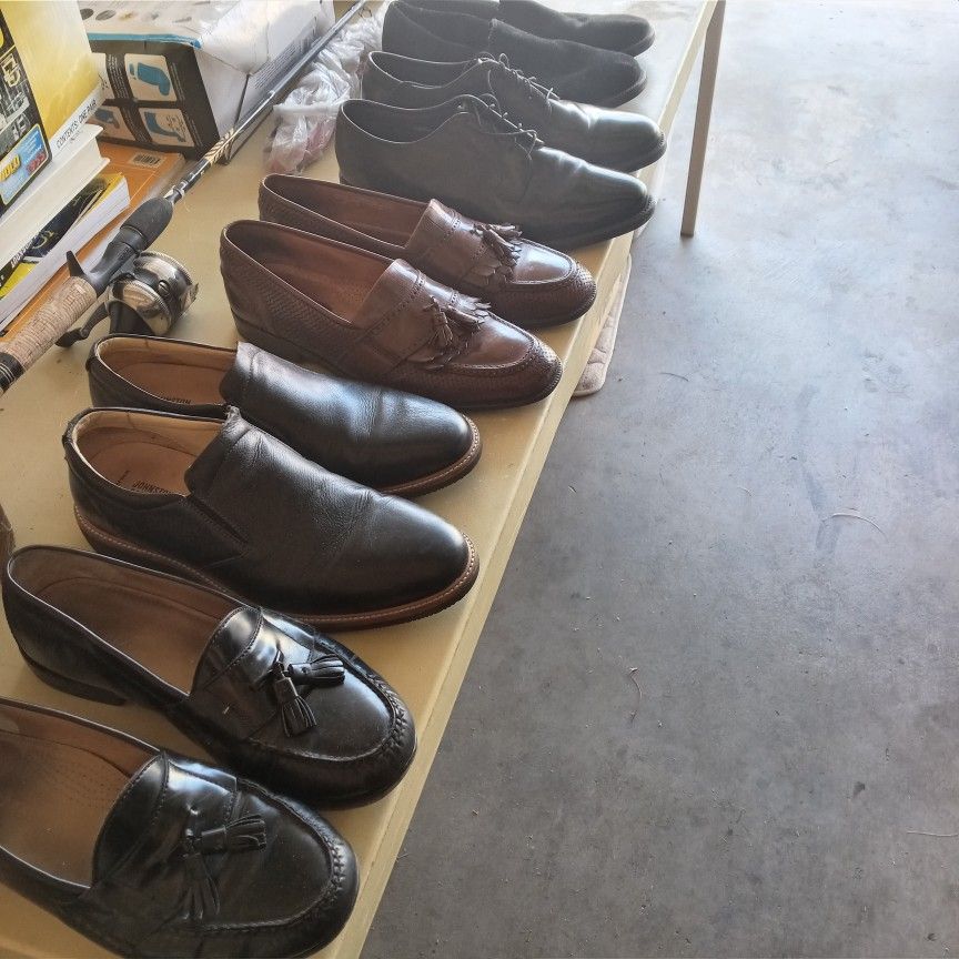 Mens Dress Shoes ,brown ,black,  $10. Each