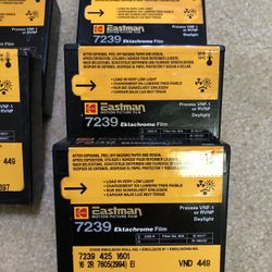 Kodak Ektachrome 7239 Color Reversal Film – 16 mm × 100 ft (Sealed, Cool Storage