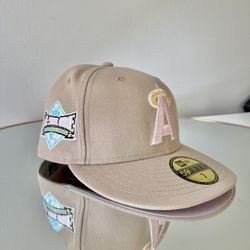 Exclusive New Era Khaki LA Angles Cap