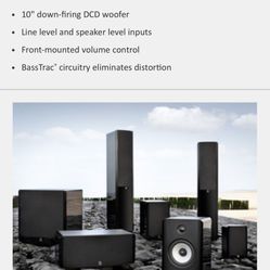 Boston Pv600 Subwoofer And Surround Sound