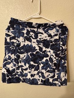 S.C. & Co. 360° Tummy Control Floral Pull-On Skort