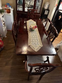 Dining Table With 6 Chairs