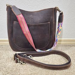 New Condition Full Grain Leather Handbags