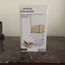 Countertop Cereal  Dispensary/Hablo español