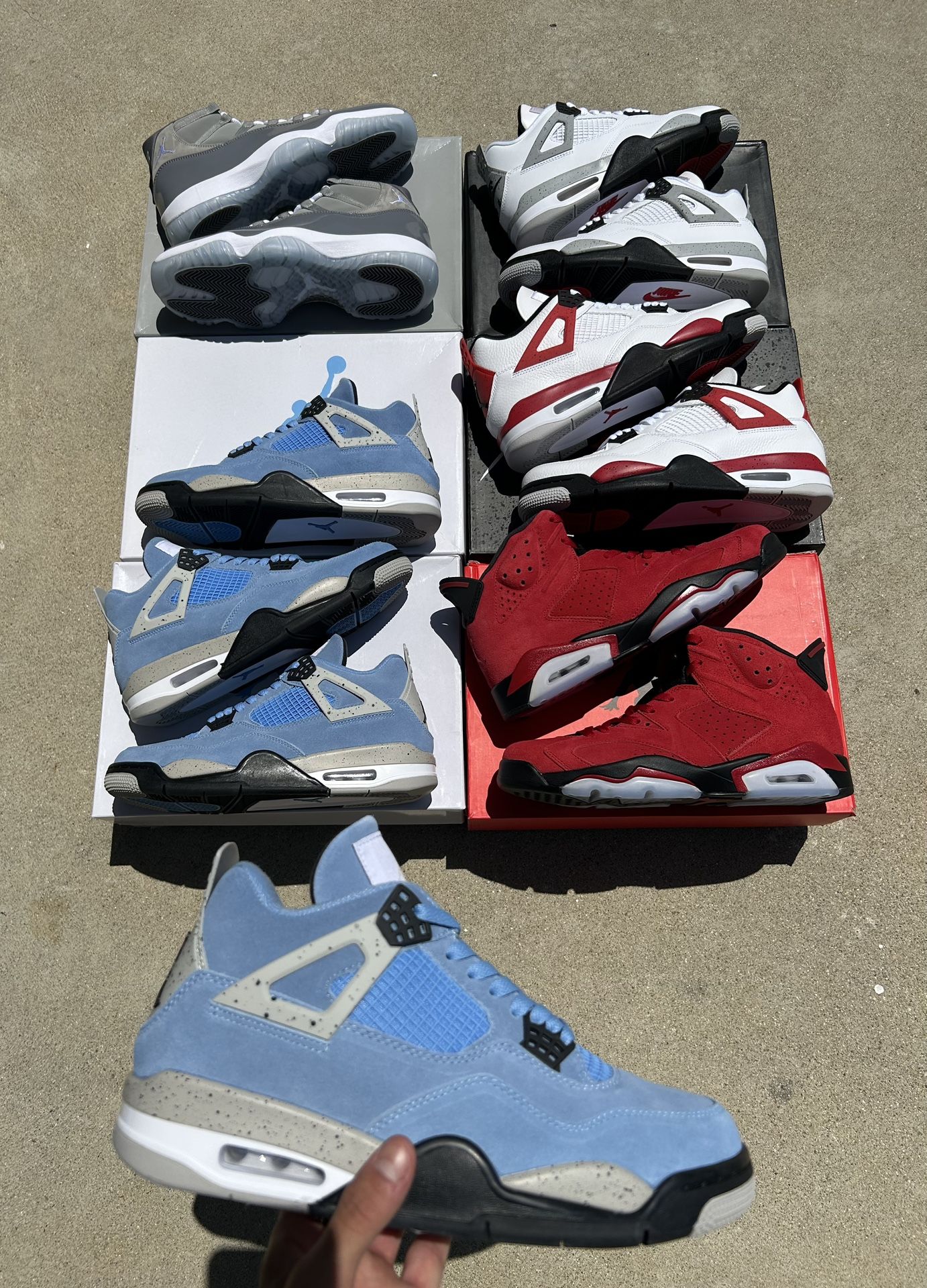 Jordan 4 University Blue