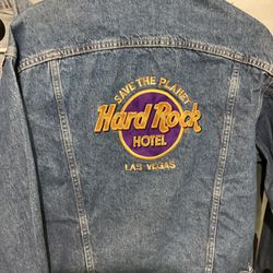 Denim Las Vegas Hard Rock Jacket Size M