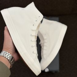 Mens Converse Chuck Taylor All Star High White Shoes New