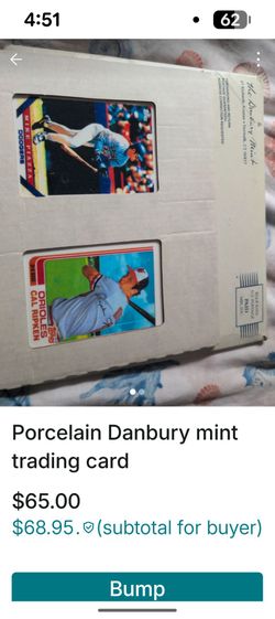Topps porcelain baseball cards