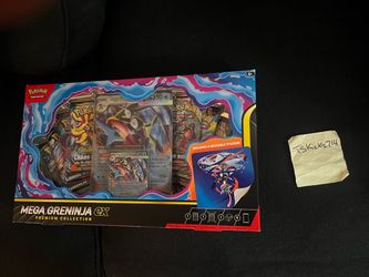 Mega Greninja ex Premium Collection Box Pokemon TCG