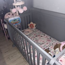 Baby Crib With Changing Table