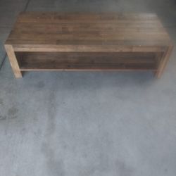 Mesa De Centro Madera Tipo Vintage