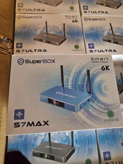 SUPERBOX • VSEEBOX • S7 MAX • S7 PRO • S7 ULTRA • V6 PLUS • V6 MAX • ELITE ULTRA SMART TV BOX • STREAMING DEVICE • 4K MEDIA PLAYER • ANDROID TV BOX • 