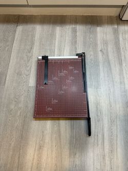 Paper Cutter Heavy Duty 18" Cut Length Professional Large Paper Cutter 12-Sheet Capacity Guillotine Paper Cutter for Cardstock, Safety, Efficience, Wi