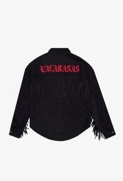 Valabasas Maverick Suede Black Jacket (new) sz: small