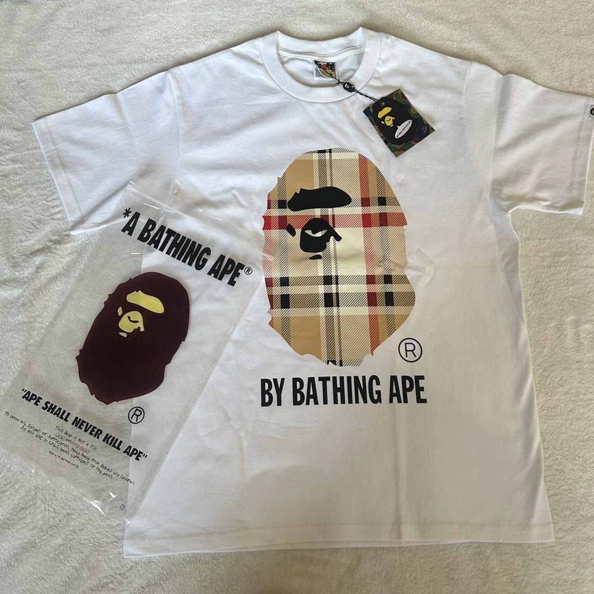 Bape X Burberry