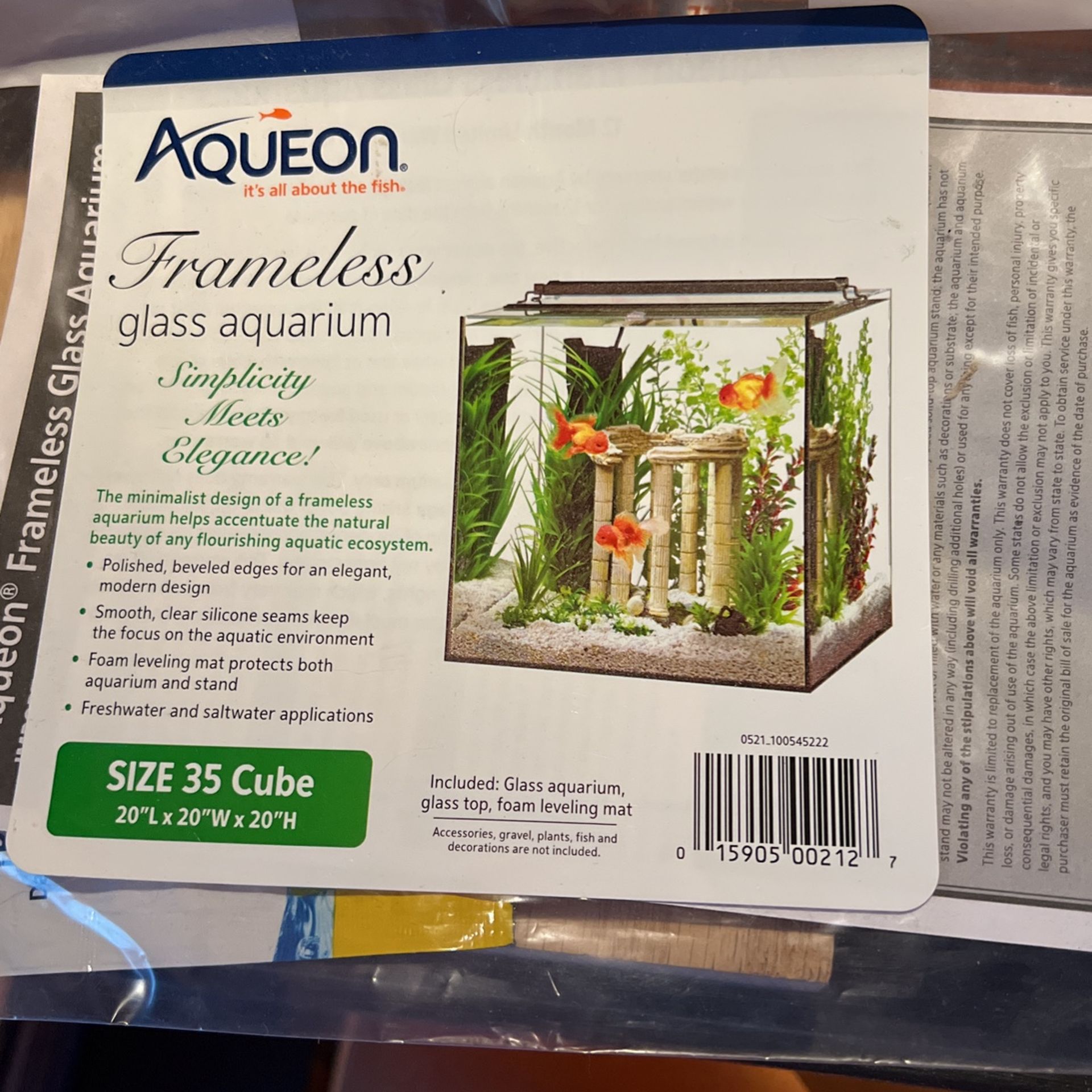 Aqueon Glass Aquarium
