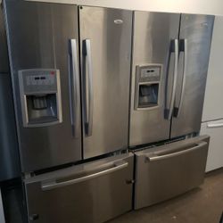 Stainless French Door Refrigerators 