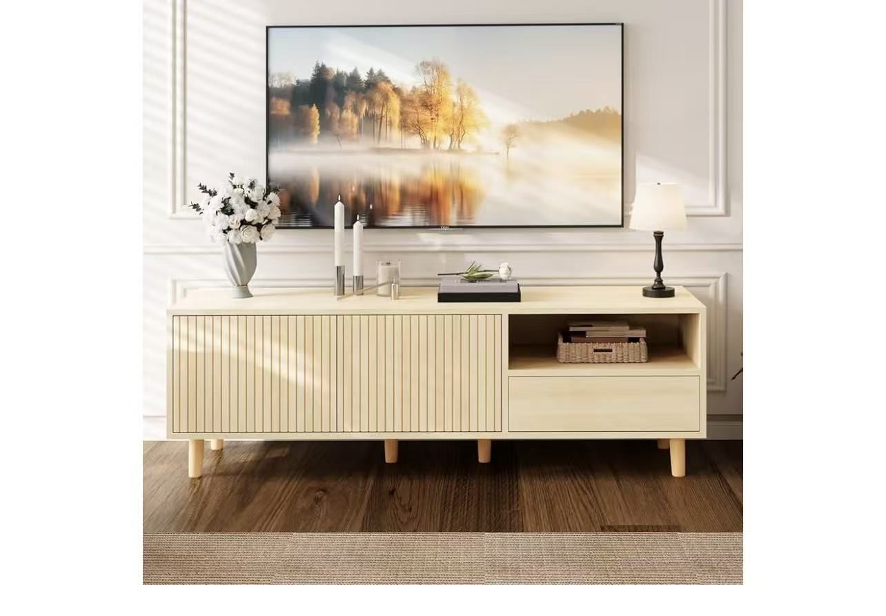 New, TV stand, ( Small Drawer Can’t Open It