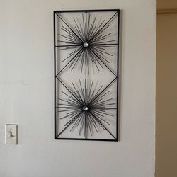Floral wall art