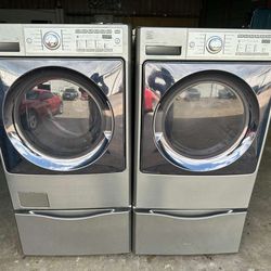 WASHER & DRYER ELÉCTRIC 💠SET⚡️Free delivery same day  💠Lavadora y secadora eléctrica